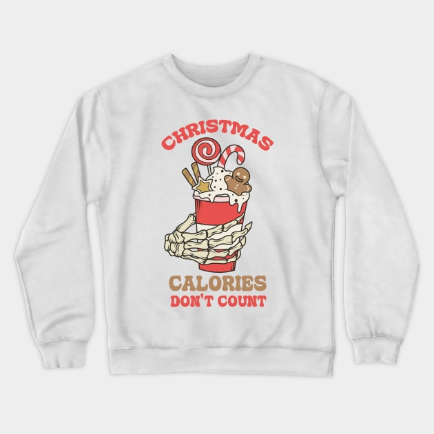 christmas calories don't count Crewneck Sweatshirt by dadan_pm